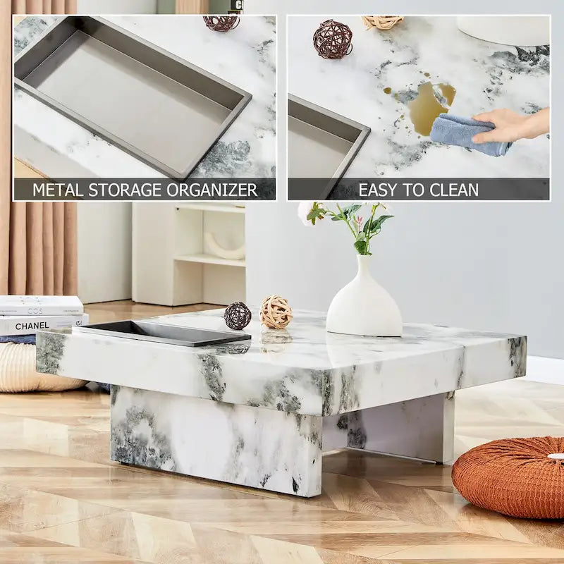 Modern and practical coffee table