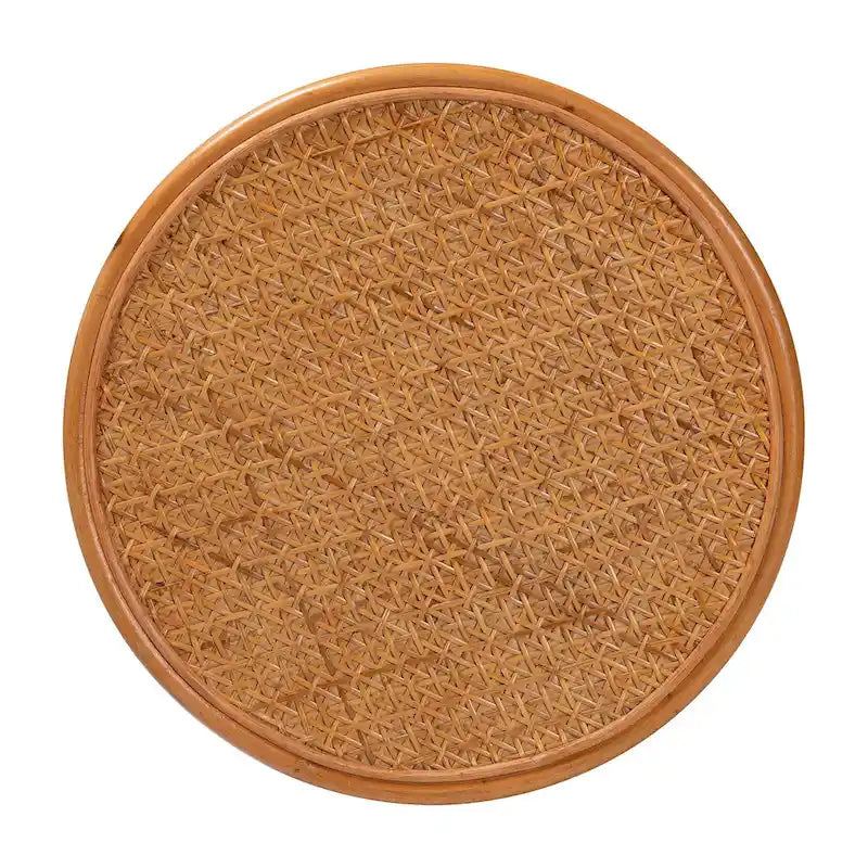 Eldon Bohemian Rattan End Table