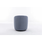 Teddy Fabric Swivel Accent Armchair Barrel Chair