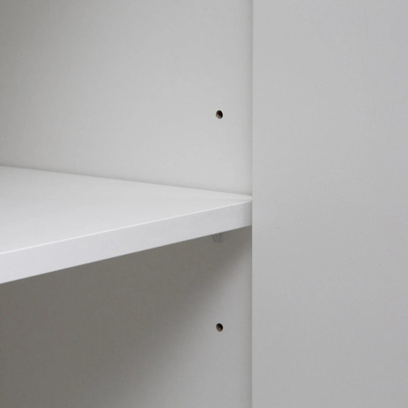 Black Modern Buffet Cabinet with Storage, Fluted Sideboard Large Buffet with Adjustable Shelves, Credenza, Accent Cabinet