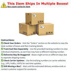 30 in Solid Wood Round Top Counter Height Dining Table with 2 Stools