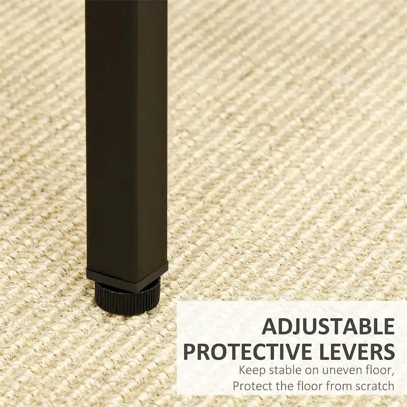 Wood Dining Table Set with Bar Table and 4 Stools Set(Set of 5)