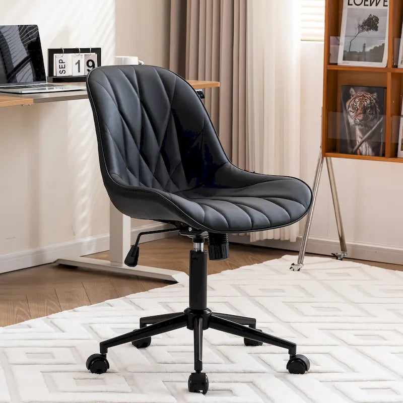 Home Office Desk Chairs with Wheels Rolling Task Computer Chair