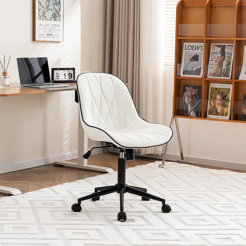 Home Office Desk Chairs with Wheels Rolling Task Computer Chair