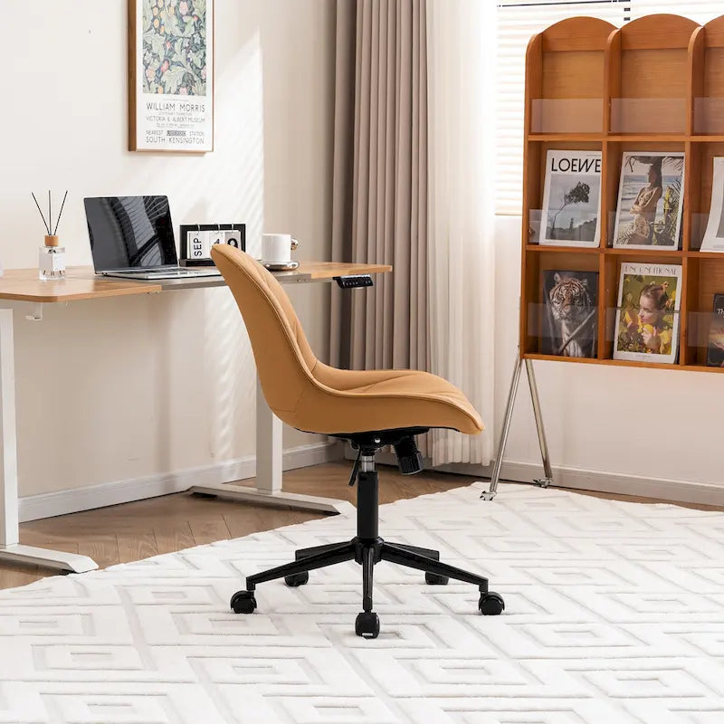 Home Office Desk Chairs with Wheels Rolling Task Computer Chair
