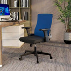 Adjustable Mid-Back Office Chair with 360-Degree Swivel and Tilt Brio Series by LeisureMod