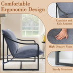 Modern Sling Accent Chair