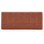 Howtai 36.6 Upholstered Leather PU Dining Bench