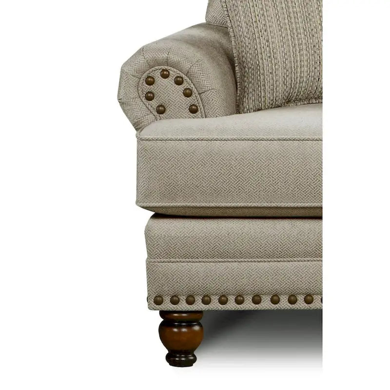 Carys Doe Chair-and-a-Half Armchair