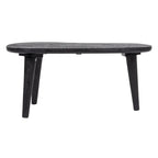 Oblong Wood Nesting Coffee Tables - 43.0L x 21.0W x 15.0H
