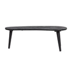 Oblong Wood Nesting Coffee Tables - 43.0L x 21.0W x 15.0H