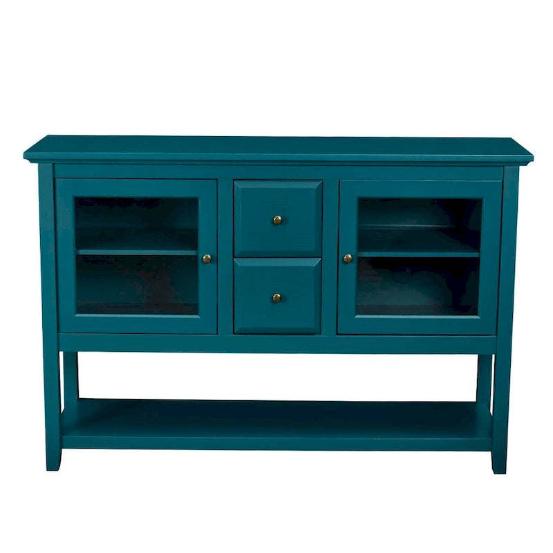 52 Sideboard Storage with Adjustable Shelves,Sideboard Buffet Cabinet