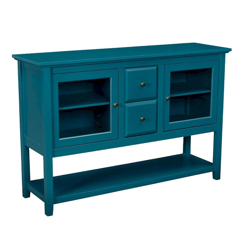 52 Sideboard Storage with Adjustable Shelves,Sideboard Buffet Cabinet