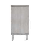 Wooden Cabinet Sideboard Buffet Accent Cabinet 4 Shutter Door