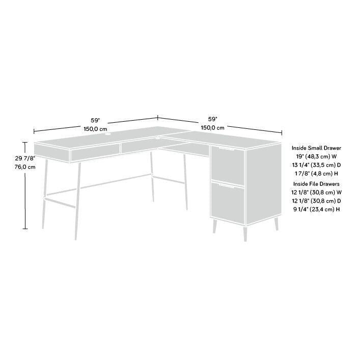 Ambleside L-Desk Sw