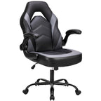 Ergonomic Office Chair with Lumbar Support Height Adjustable Rolling Desk Chairs with Flip-up Armrests