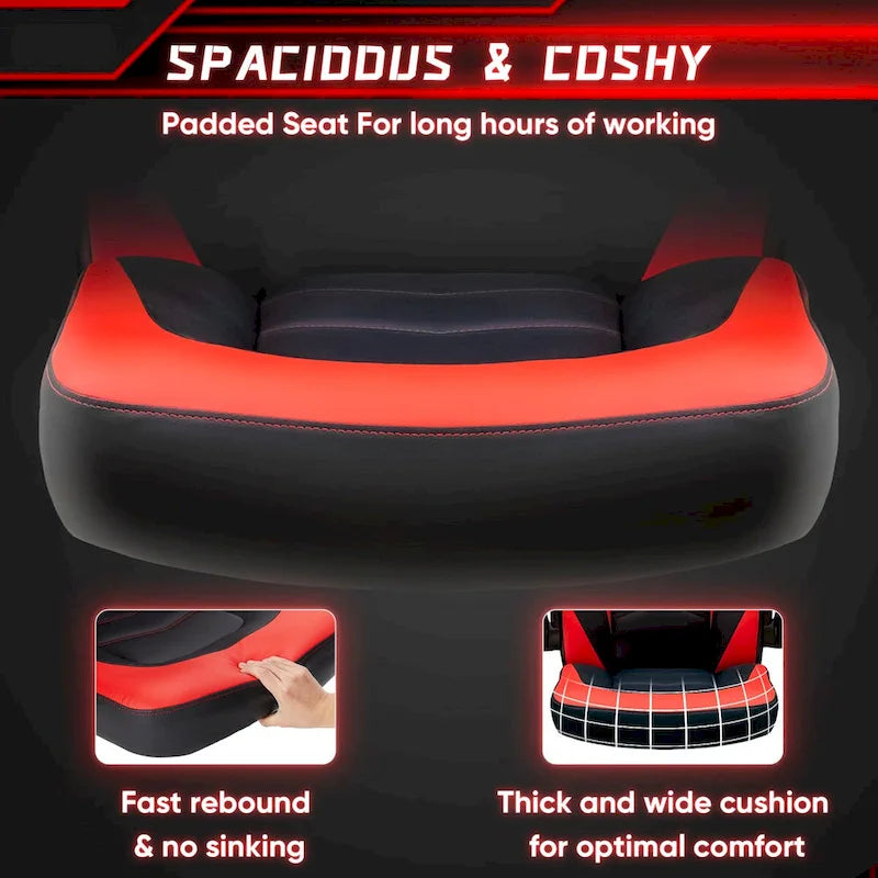 Ergonomic Office Chair with Lumbar Support Height Adjustable Rolling Desk Chairs with Flip-up Armrests